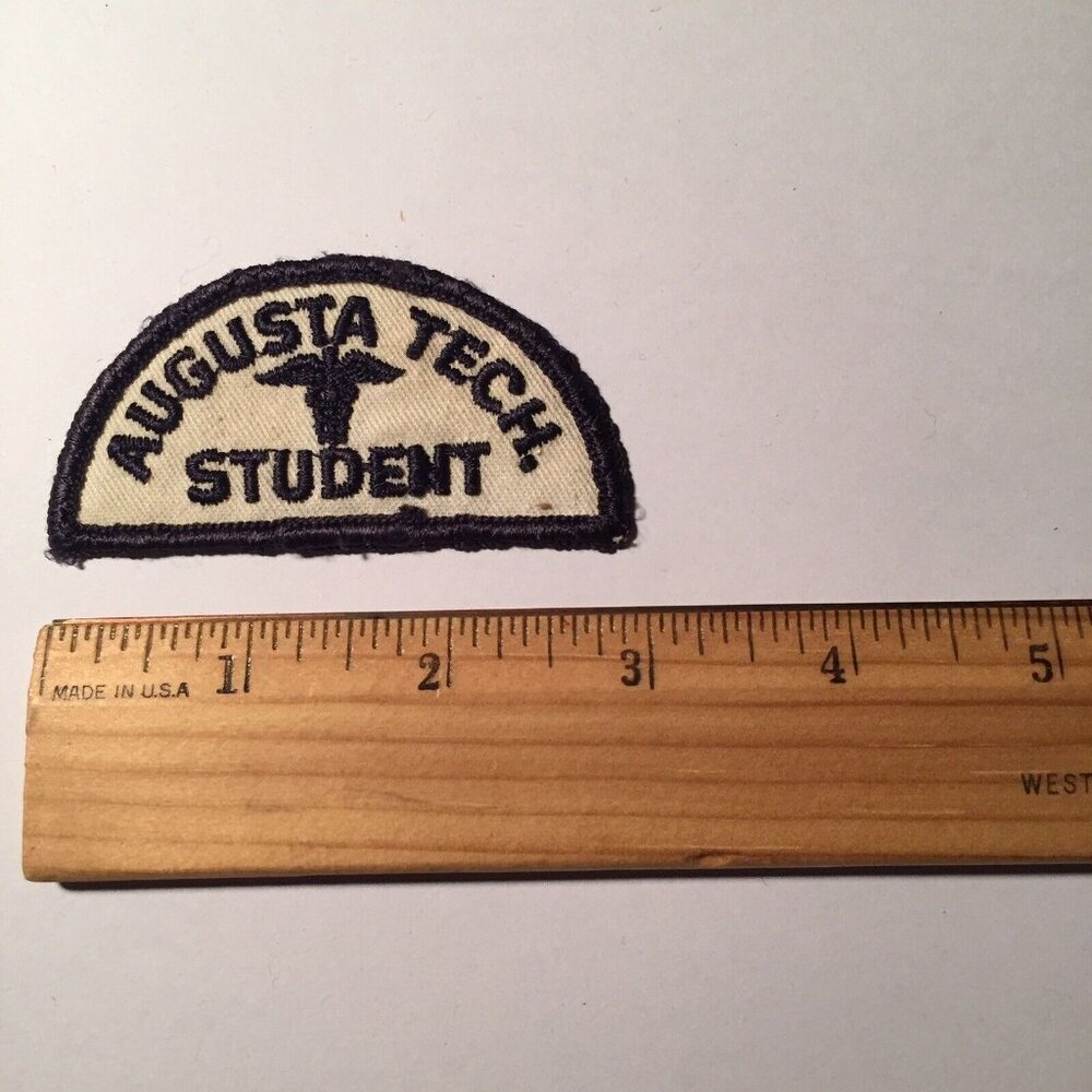 Augusta Tech Student Patch Embroidered Medical Health Sciences Study School - Picture 2 of 10